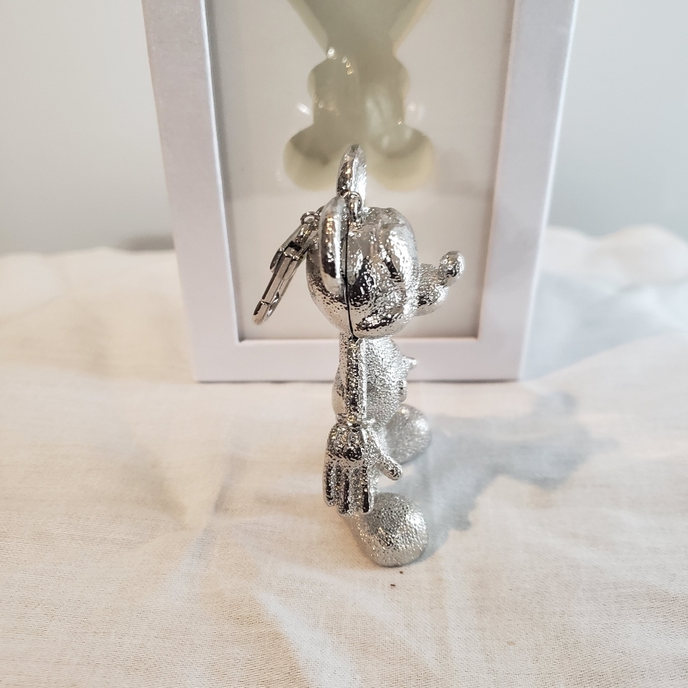 Disney Baublebar X Mickey Mouse Bag Charm - Silver NEW - Picture 6 of 7